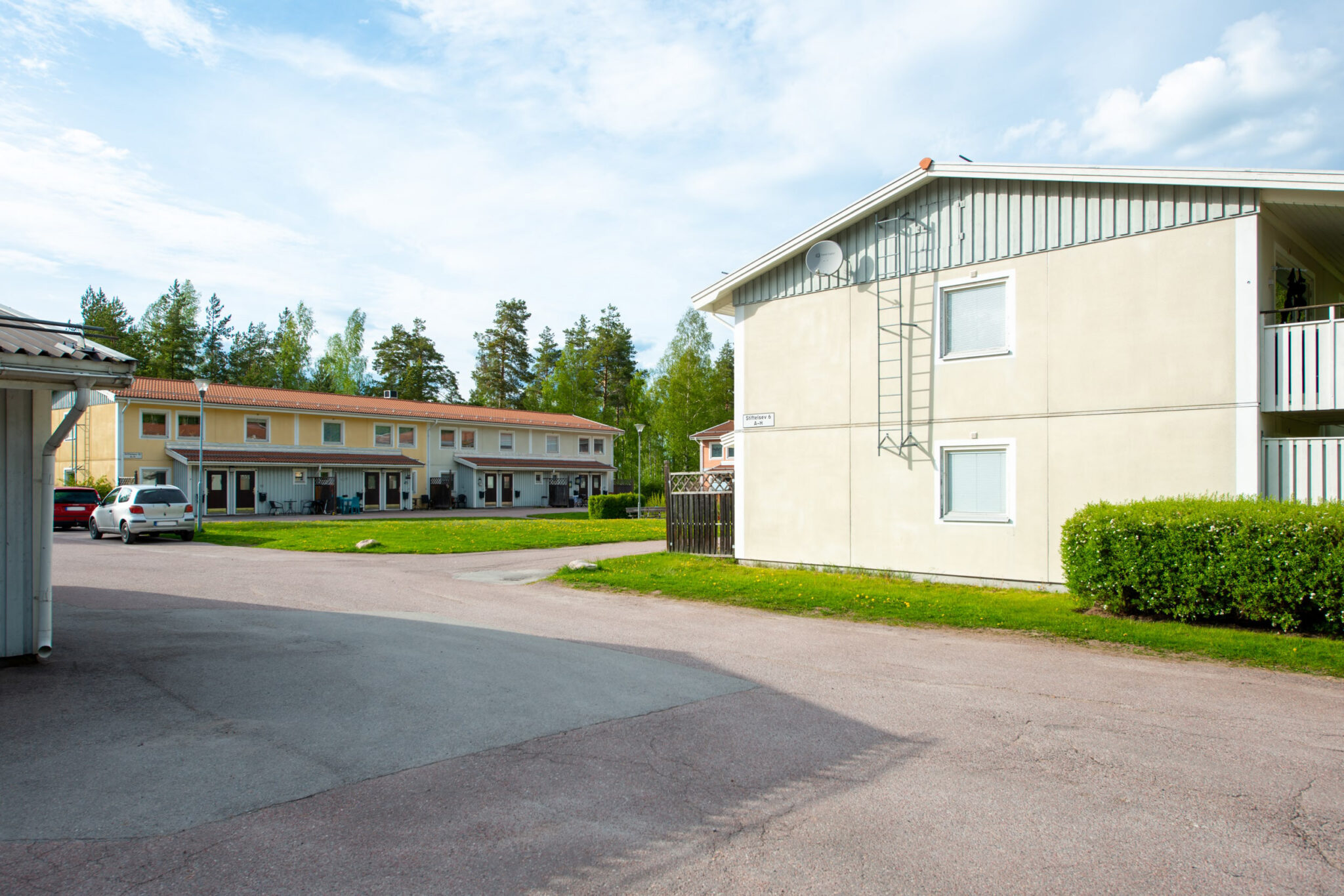 Bostadshus i Källberget i Gustafs