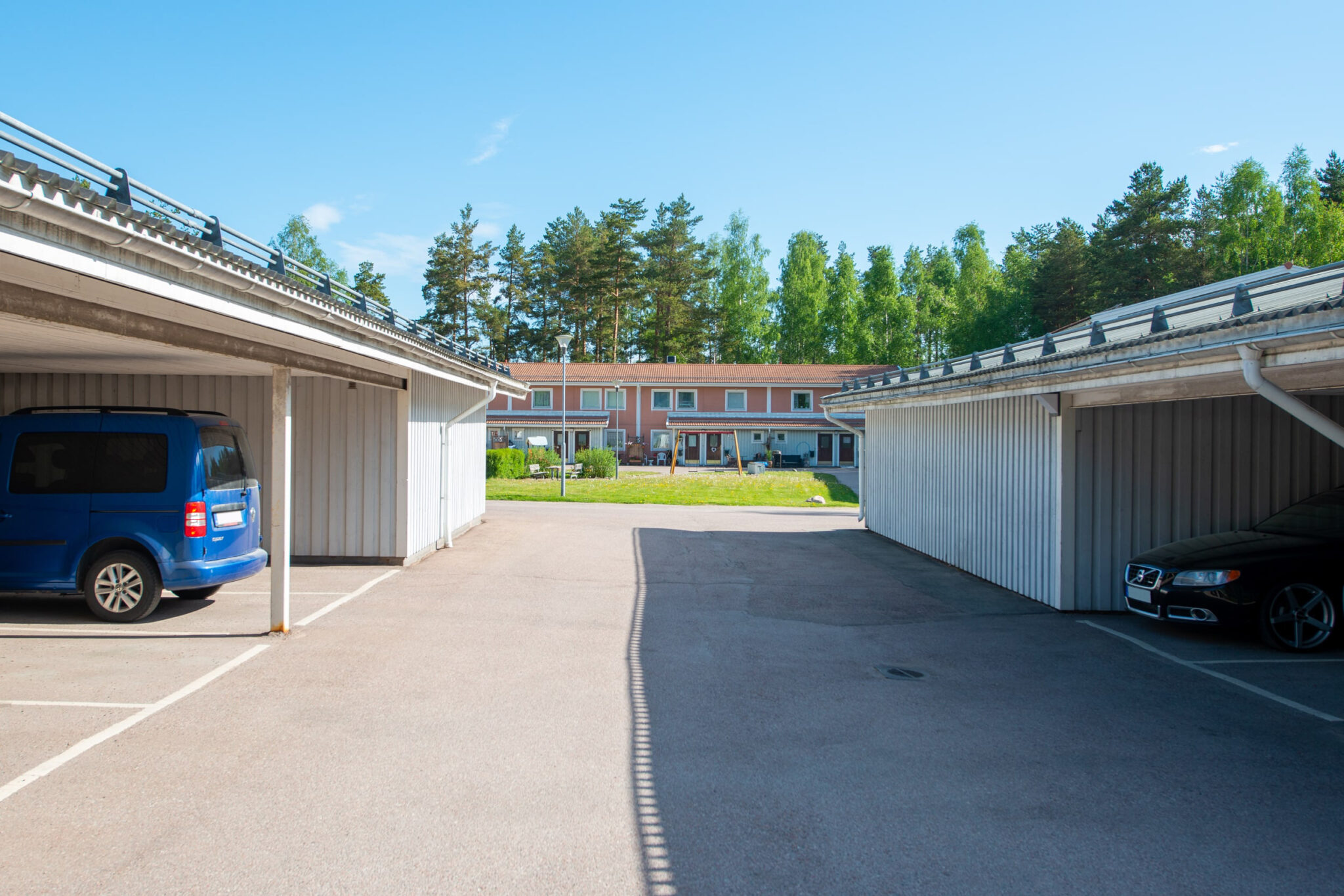 Bostadshus i Källberget i Gustafs